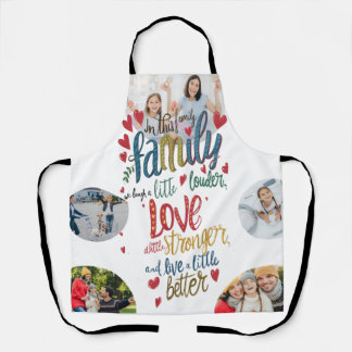 Tablier Amour, Amour et mieux vivre Apron