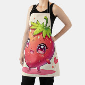 Tablier Amour aux fraises adorable (Insitu)