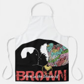 Tablier AMOUR Brown (Recto)