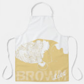 Tablier AMOUR Brown (Recto)