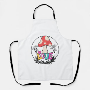 Tablier Amour des champignons