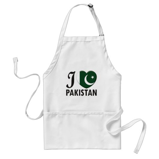 Tablier Amour du Pakistan (Devant)