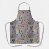 Tablier Amour Hearts Apron (Recto)