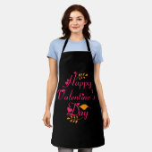 Tablier Amour Heureuse Sainte-Valentin spécial (Porté)