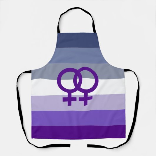 Tablier Amour Lesbien Butch Fierté WLW (Recto)