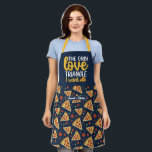 Tablier Amour Nourriture Amour Triangle Retro Pizza Motif<br><div class="desc">Tablier drôle et cool pour rendre la cuisine plus amusante. Cadeau personnalisé pour la famille et les amis qui aiment la cuisine, la cuisson et essayer une nouvelle recette dans la cuisine. Customisez le libellé qui convient à votre occasion. Vous pouvez utiliser l'outil de conception pour modifier davantage le type...</div>