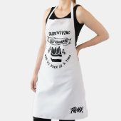 Tablier Amoureux de bière drôle Idée cadeau, Six Pack Humo (Insitu)