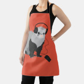 Tablier Amoureux de la musique furet (Insitu)