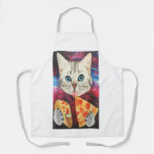 Tablier Amoureux de les chats Apron Pour Articles De Cuisi (Recto)