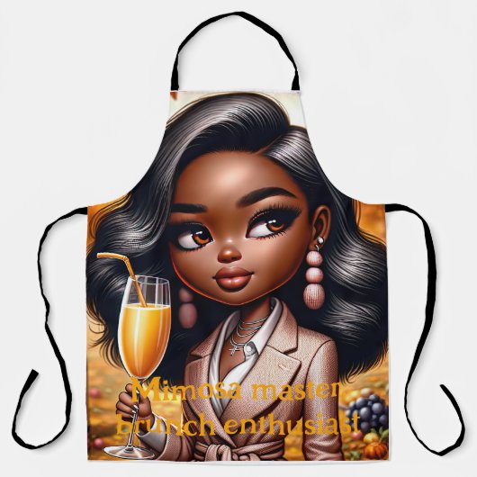 Tablier Amoureux de Mimosa : Brunch Bosses (Recto)