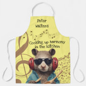 Tablier Amoureux de musique de fête de Brother (Recto)