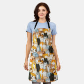 Tablier Amoureux des chats Apron (Porté)