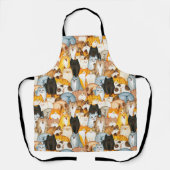 Tablier Amoureux des chats Apron (Recto)