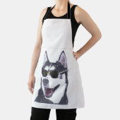 Tablier amoureux des chiens hussein lunettes de soleil chi (Insitu)