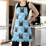 Tablier Amoureux des chiens photo de animal de compagnie p<br><div class="desc">Montrez votre amour pour votre compagnon de fourrure avec le design "Cute Custom Love Empreinte de patte Pet Photo". Ce produit personnalisé vous permet de présenter votre photo d'animal de compagnie préférée, créant un hommage chaleureux à votre chien bien-aimé. Avec un motif empreinte de patte adorable et des options personnalisables,...</div>