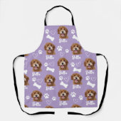 Tablier Amoureux des chiens photo pour animal de compagnie (Recto)