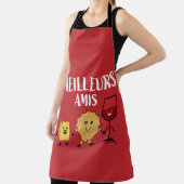 Tablier Amoureux du fromage français (Insitu)