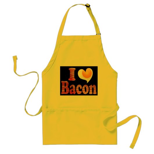 Tablier Amoureux Œuf Bacon (Devant)