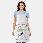 tablier amusant (Porté)