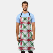 Tablier Amusant apéro de Noël ! (Porté)