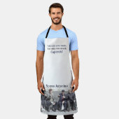 Tablier Amusant Apron Italien Parler Avec Vos Mains (Porté)