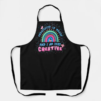 TABLIER AMUSANT ARTISTE APRON, FUNNY CRAFT APRON