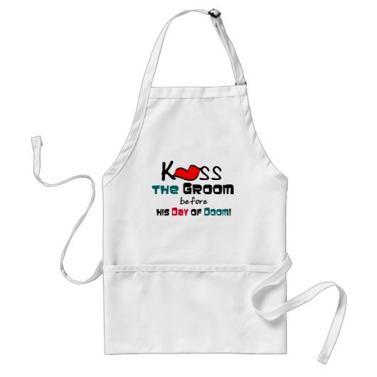 Tablier Amusant Bachelor Party Apron (Devant)