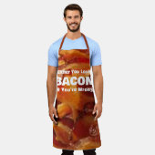 Tablier Amusant Bacon Aprons, Soit Vous Aimez Bacon Humour (Porté)