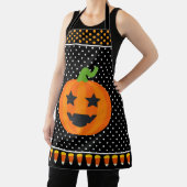 Tablier Amusant Halloween Baby Citrouille Candy Corn (Insitu)