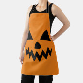 Tablier Amusant Halloween visage fantôme Citrouille peur b (Insitu)