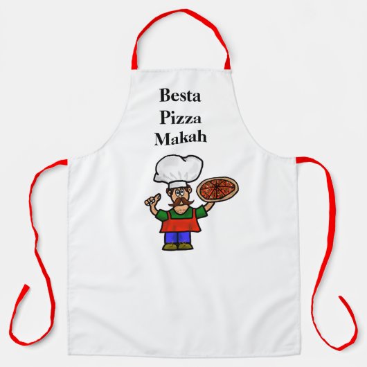 Tablier Amusant italien Pizza Maker Apron (Recto)