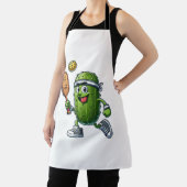 Tablier Amusant joueur de pickleball Louveur de paddleball (Insitu)