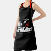 Tablier Amusant Mob Satire Aprons, #fathersdaydon Papa (Insitu)