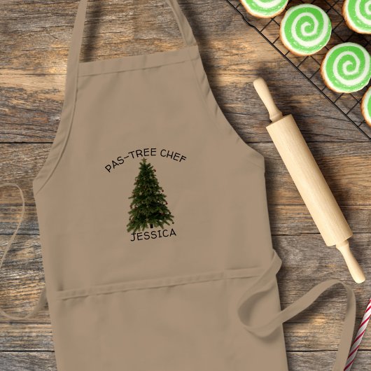 Tablier Amusant Pâtisserie Noël Pas-Arbre Chef Apron