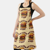 Tablier Amusant Pun Alimentaire Bacon Lover Cheeseburger D (Insitu)