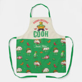 Tablier Amusant Pun Nacho Cuisine moyenne Cuisine mexicain (Recto)