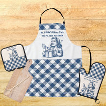 Amusant Rétro femme de ménage Apron Cuisine Humour