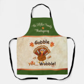 Tablier Amusant Thanksgiving Apron (Recto)