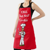 Tablier Amusant Vieux Gris Haired Homme Chef Apron (Insitu)