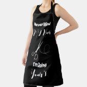 Tablier Amusante Femme Coiffure Style (Insitu)