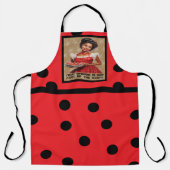 Tablier Amusante femme de ménage Apron (Recto)