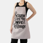 Tablier Amusante Soupe Lover Cuisine cuisine (Insitu)