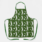 Tablier Amusants Golf Golfing Motif (Recto)