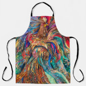 Tablier Amusants Peinture Abstraite complexe Conception du (Recto)