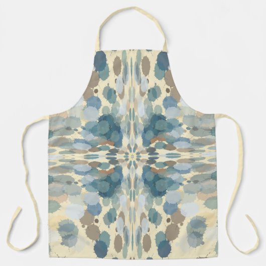 Tablier Amusement estival Ocean Spray Splatter Art Abstrai (Recto)