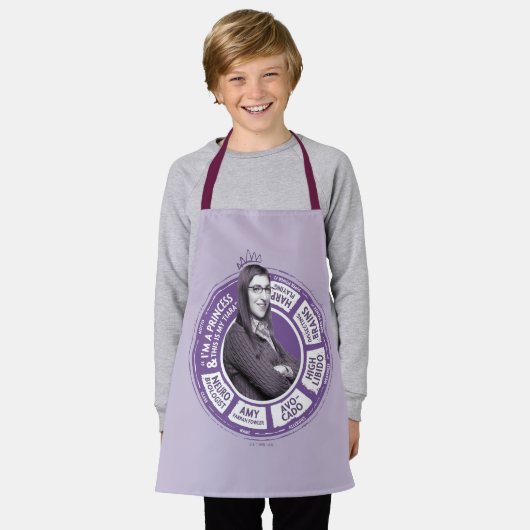 Tablier Amy Farrah Fowler - Graphique d'informations (Porté)