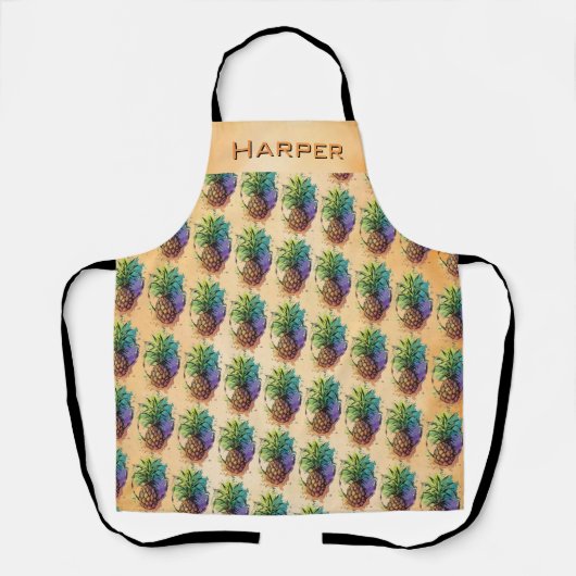 Tablier Ananas (Recto)