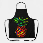 Tablier Ananas funky (Recto)