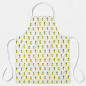 Tablier Ananas tropical d'or (Recto)