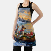 Tablier Anatolian Shepherd Christmas Boat Holiday (Insitu)